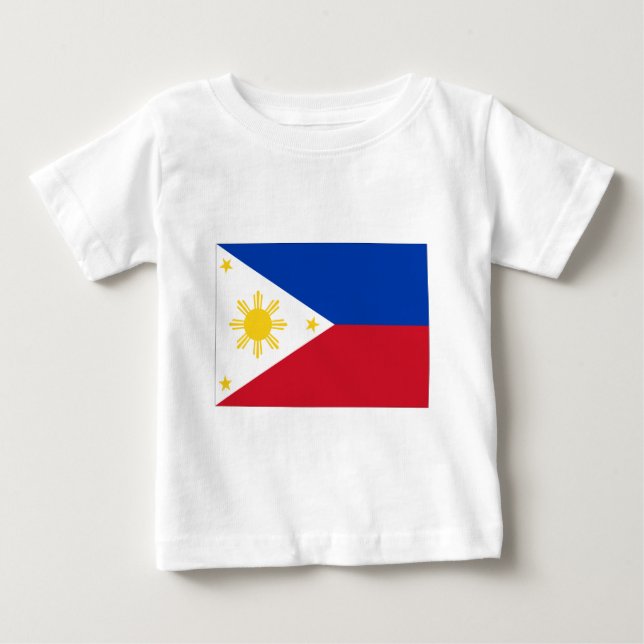 T-shirt Pour Bébé Philippines (Devant)