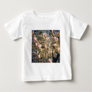 T-shirt Pour Bébé Photo carré - Magnolia Blossom