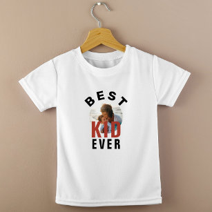 T-shirt Pour Bébé Photo de la Fête des mères du meilleur enfant mode