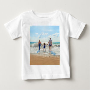 T-shirt Pour Bébé Photo personnalisée T-shirt bébé avec vos photos C