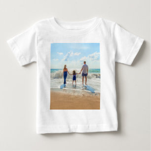 T-shirt Pour Bébé Photo personnalisée T-shirt bébé Votre favori Phot