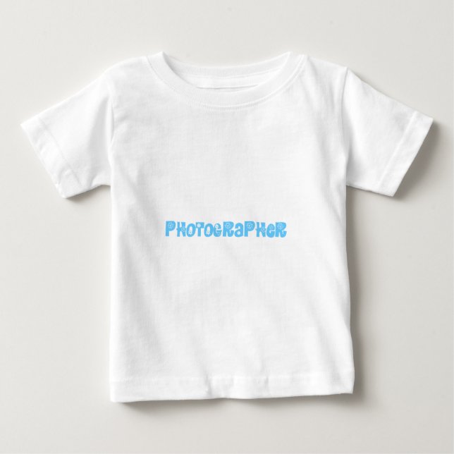 T-shirt Pour Bébé Photographe (Devant)