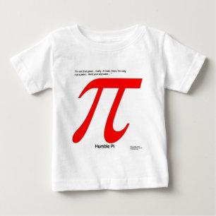 T-shirt Pour Bébé Pi R Carré Humble Drôle