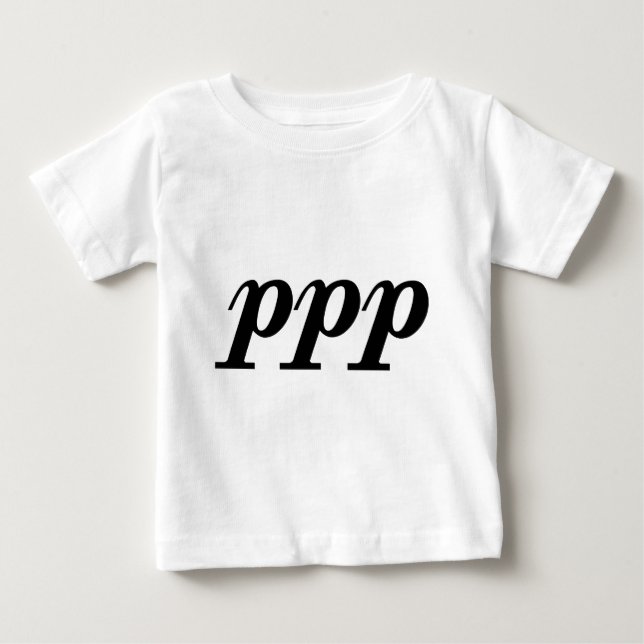 T-shirt Pour Bébé Pianissimo possible (Devant)