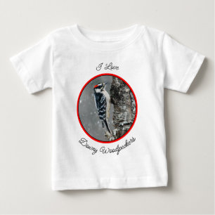 T-shirt Pour Bébé Pic Downy en neige - Photo originale