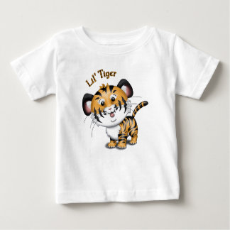 T-shirt Pour Bébé Pièce en t de bébé de tigre de Lil