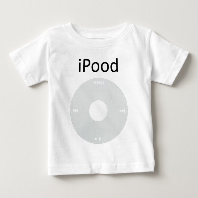 T-shirt Pour Bébé pièce en t de bébé d'iPood (Devant)