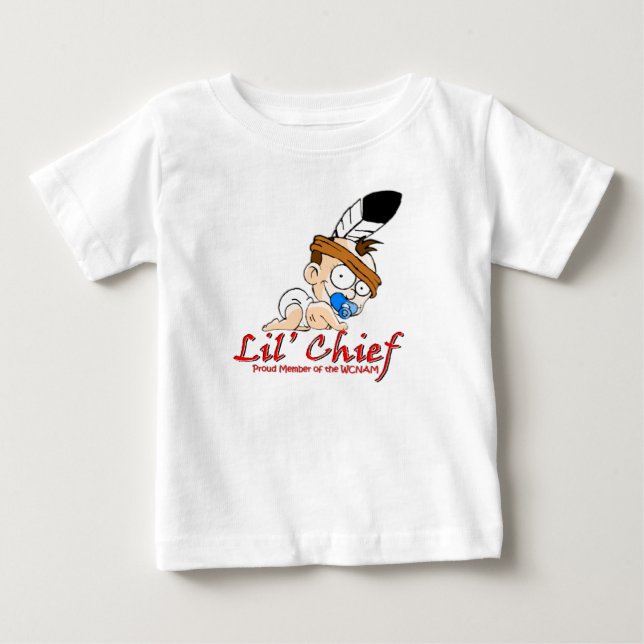 T-shirt Pour Bébé Pièce en t de chef de Lil (Devant)