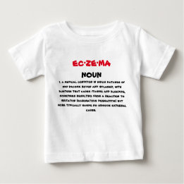 T-shirt Pour Bébé Pièce en t de définition d'eczéma
