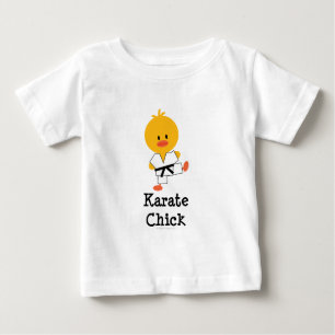 T-shirt Pour Bébé Pièce en t de nourrisson de poussin de karaté
