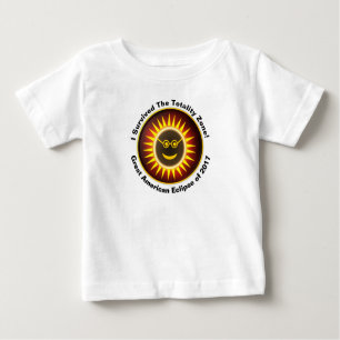 T-shirt Pour Bébé Pièce en t de survivant de zone de totalité