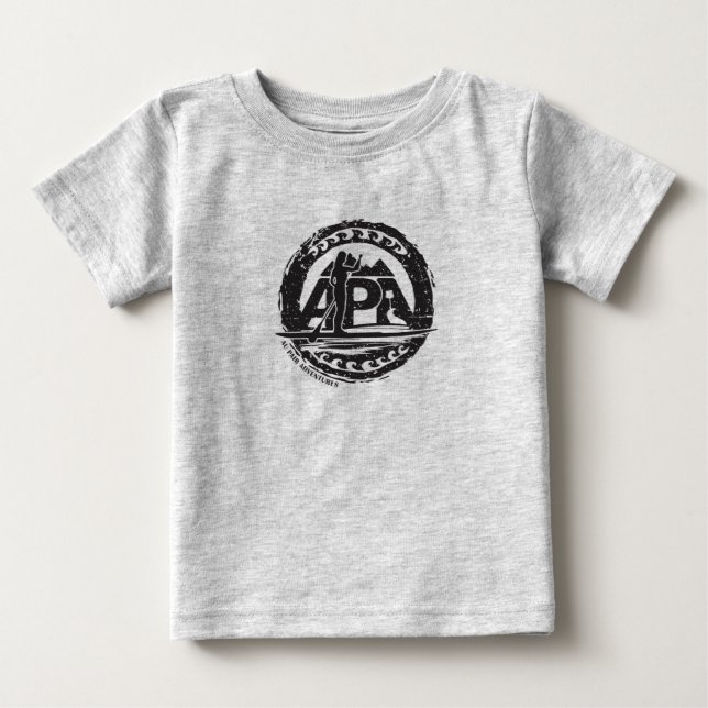 T-shirt Pour Bébé pièce en t de timbre d'enfants (Devant)