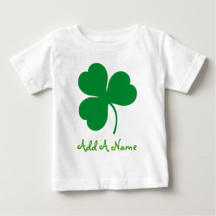 T-shirt Pour Bébé Pièce en t irlandaise personnalisée de bébé