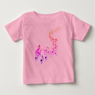 T-shirt Pour Bébé Pièce en t musicale de ruche d'enfant en bas âge