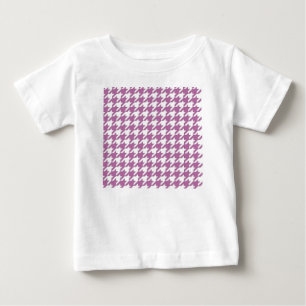 T-shirt Pour Bébé pied-de-poule bodacious et blanc