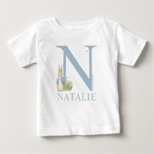T-shirt Pour Bébé Pierre Rabbit  N est pour