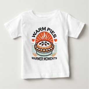 T-shirt Pour Bébé Pies chaudes Moments plus chauds - Conception d'au