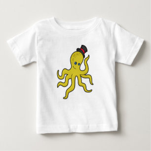 T-shirt Pour Bébé Pieuvre avec Casquette