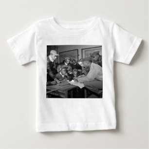 T-shirt Pour Bébé Pilotes de groupe de combattant d'aviateurs de