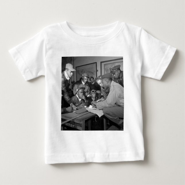 T-shirt Pour Bébé Pilotes de groupe de combattant d'aviateurs de (Devant)