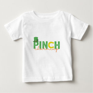 T-shirt Pour Bébé Pinch CHarming Funny St Patrick's Day Cadeau irlan