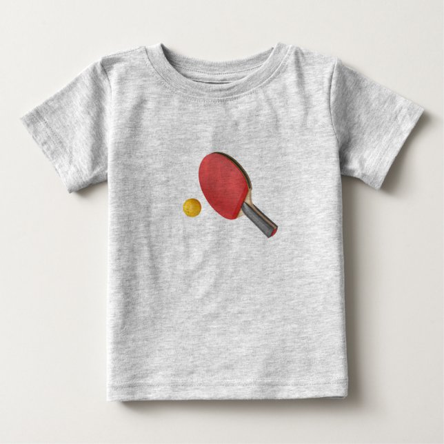 T-shirt Pour Bébé Ping pong (Devant)