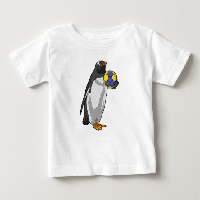 T-shirt Pour Bébé Pingouin (Devant)