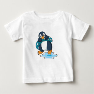 T-shirt Pour Bébé Pingouin avec Lifebuoy