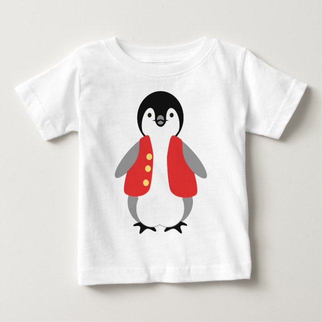 T-shirt Pour Bébé Pingouin de Kai (Devant)