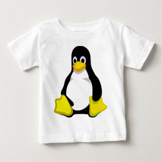 T-shirt Pour Bébé Pingouin Linux Tux