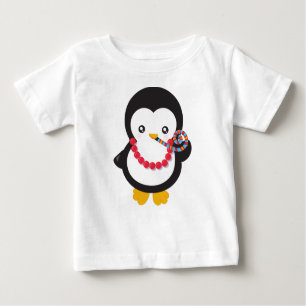 T-shirt Pour Bébé Pingouin mignon, Petit Pingouin, Sifflement de fêt