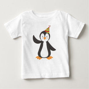 T-shirt Pour Bébé Pingouin mignon, Pingouin bébé, Pingouin avec Casq