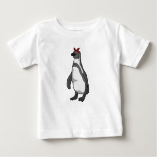 T-shirt Pour Bébé Pingouin with bandana