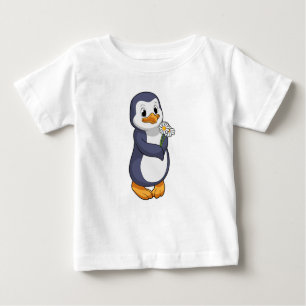 T-shirt Pour Bébé Pingouin with Daisy