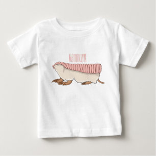 T-shirt Pour Bébé Pink fairy armadillo
