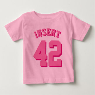 T-shirt Pour Bébé Pink Toddler | Sports Jersey
