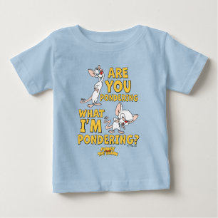 T-shirt Pour Bébé Pinky et le cerveau   Vous Pensez ?
