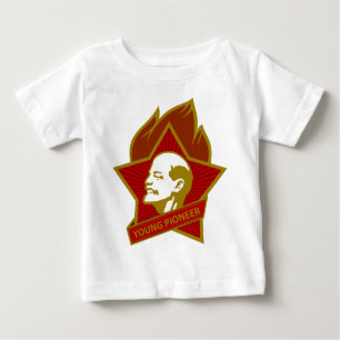 T-shirt Pour Bébé Pionnier de jeunes de la Russie CCCP URSS