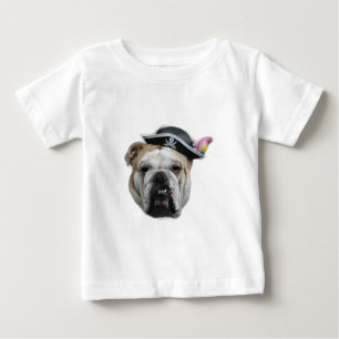 T-shirt Pour Bébé Pirate Bulldog