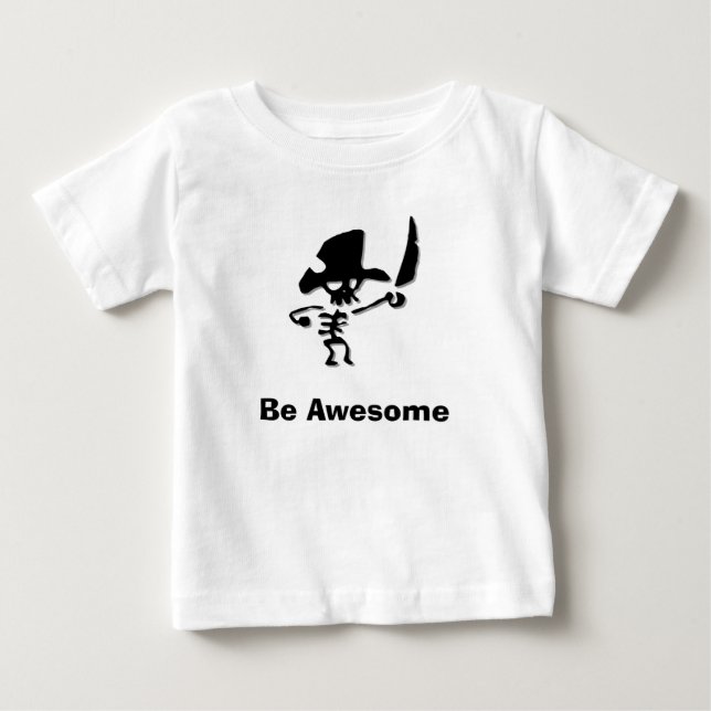 T-shirt Pour Bébé Pirate Soyez génial (Devant)