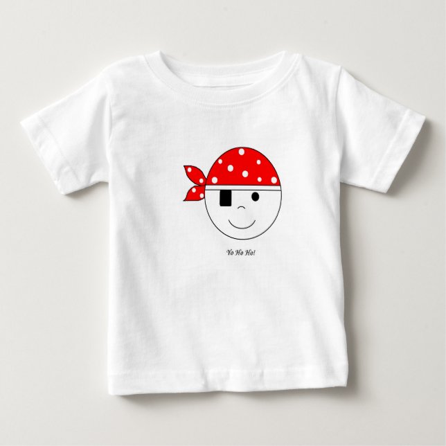 T-shirt Pour Bébé Pirate Yo-ho-ho ! (Devant)