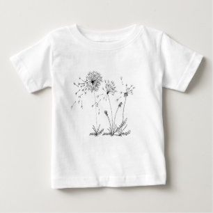 T-shirt Pour Bébé Pissenlits