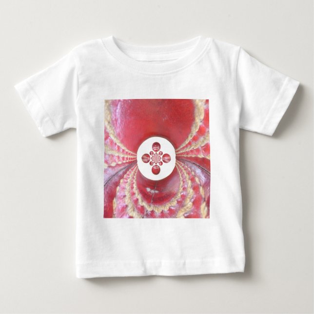 T-shirt Pour Bébé Pitch Kaleidoscope : Le Cricket Balls The Game's H (Devant)