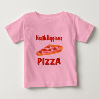 T-shirt Pour Bébé Pizza du bonheur pour la santé