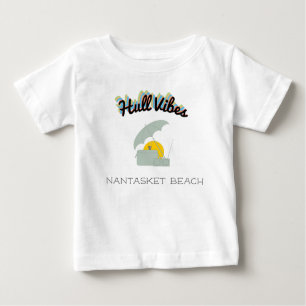 T-shirt Pour Bébé Plage #9 de Nantasket "de vibraphone de coque"