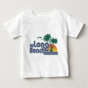 T-shirt Pour Bébé Plage longue