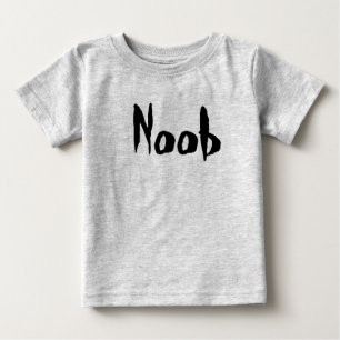 T-shirt Pour Bébé Plante grimpante du bébé du Gamer - Noob dans le