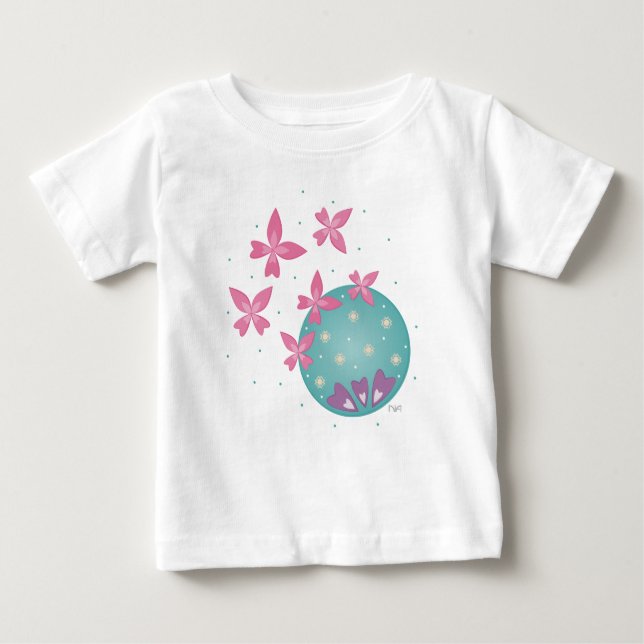 T-shirt Pour Bébé Playera niña (Devant)