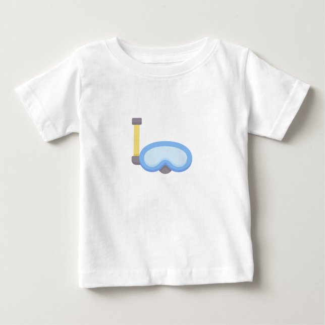T-shirt Pour Bébé Plongée sous-marine (Devant)