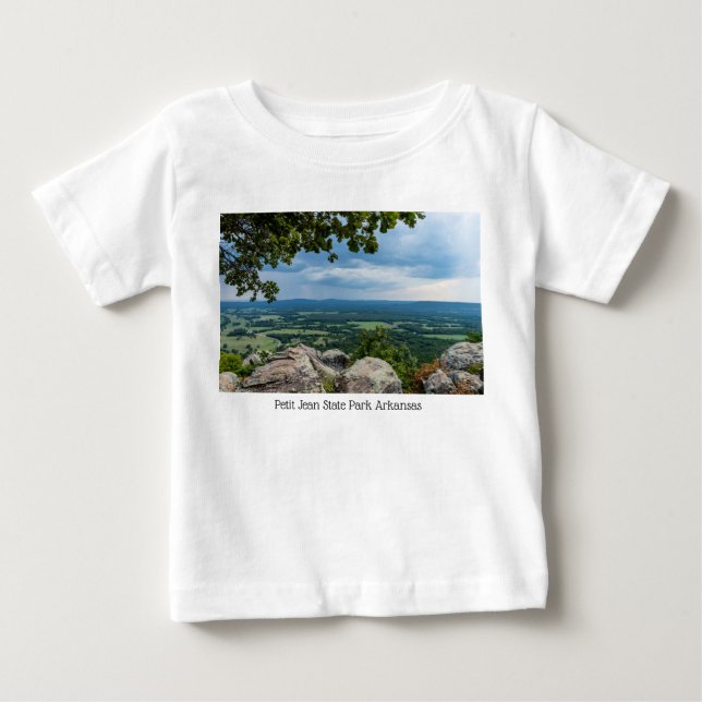 T-shirt Pour Bébé Pluie Dirigée Vers Petit Jean (Devant)